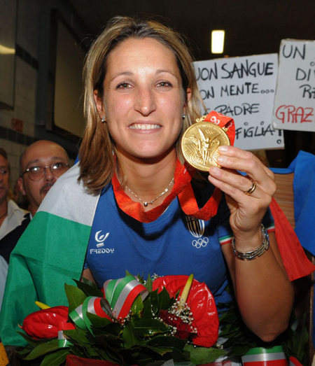 Chiara Cainero - Medaglia d'Oro - Europei di Suhl (Germania) 2013